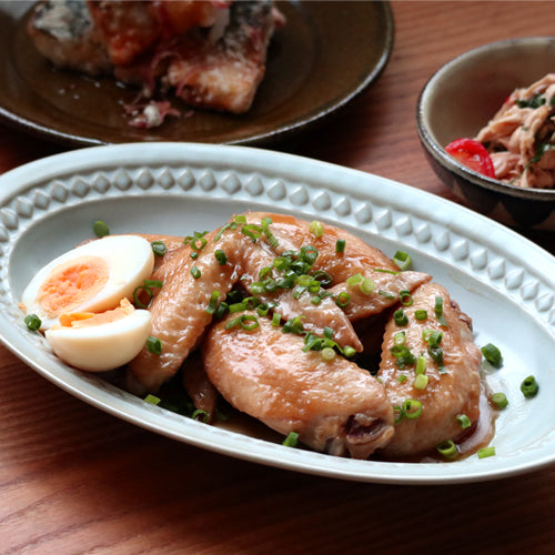 鶏手羽先のぽん酢煮