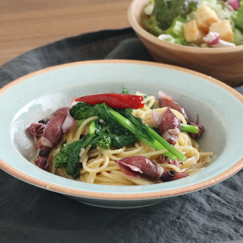 菜の花とホタルイカのパスタ