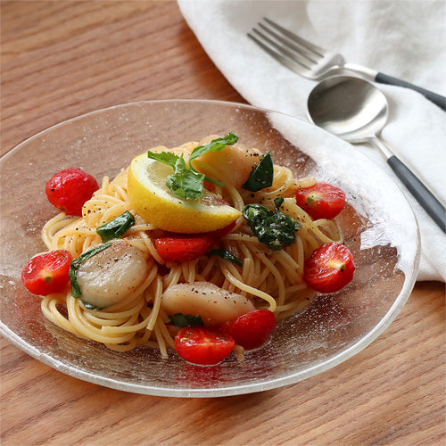 帆立の冷製パスタ